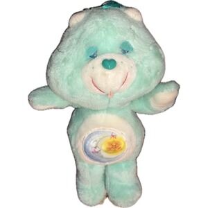 Vtg 80s Care Bears Bedtime Bear Plush Kenner 13 inch Retro Stuffed Toy 1983 STND
